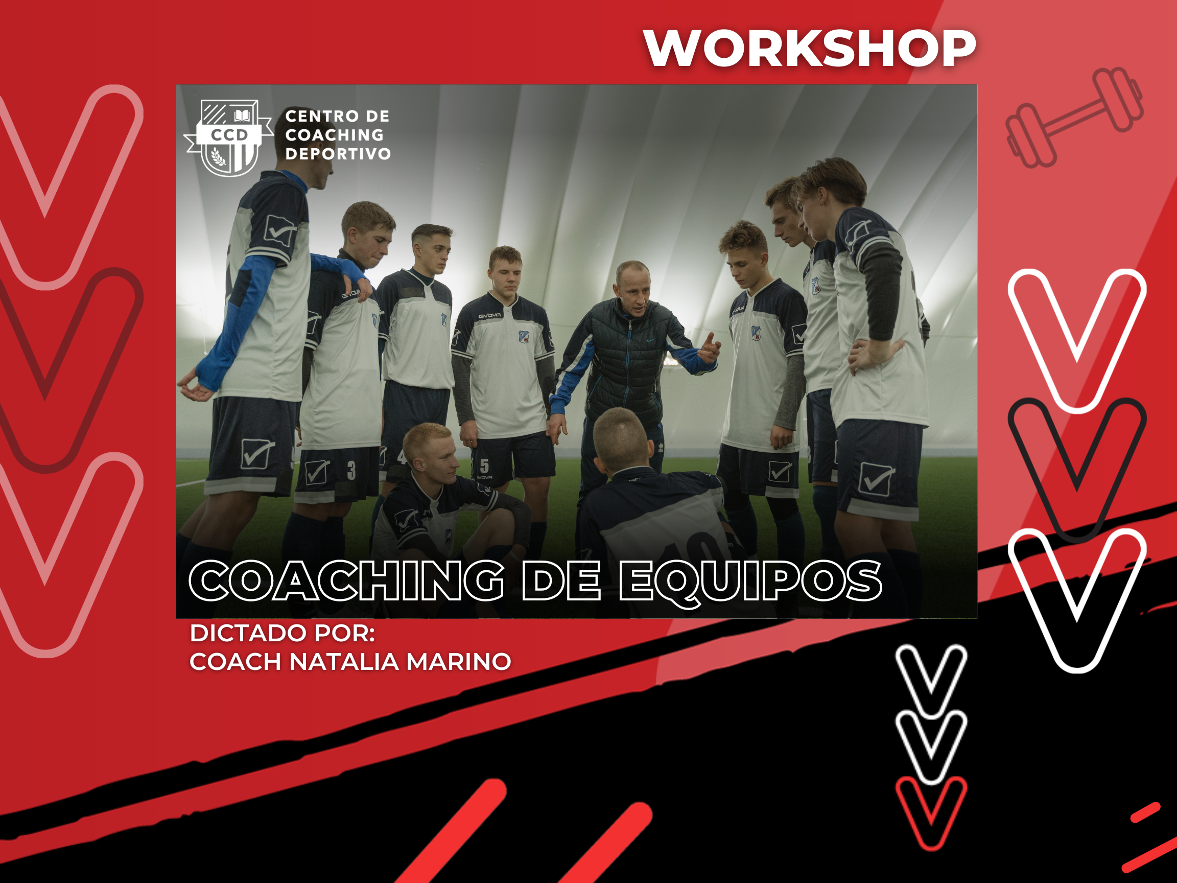 curso workshop coach de equipos deporte ccd